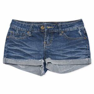 ZCO Jeans Distressed Cuffed Denim Shorts Size 3